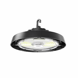 ETi Lighting 60/80/100W Round High Bay w/ Sensor, 120V-277V, 3 CCT, Black