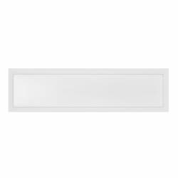 1x4 20/25/30/35W LED Flat Panel, 120V-277V, CCT Select, White, Pair