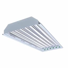 4-ft LED High Bay Fixture Body, 6-Lamp, Single End, 7200 lm, 120V-277V, 5000K