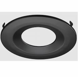 3-in Trim Kit for LowPro Downlight, Black 