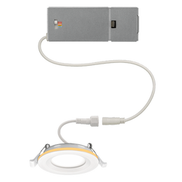 ETi Lighting 3-in 9W LowPro LED Downlight, Direct, No Can, 120V, 5-CCT & Nightlight