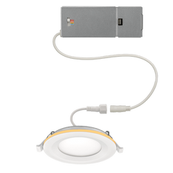 4-in 9W LowPro LED Downlight, Direct, No Can, 120V, 5-CCT & Nightlight