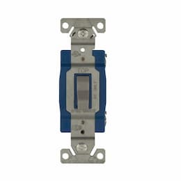 120/277V Toggle Switch, Construction Grade, Gray