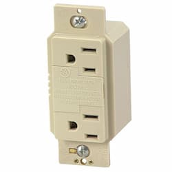 Eaton Wiring 15 Amp NEMA 5-15R SurgeBlox Surge Protection Receptacle w/ Alarm, Ivory