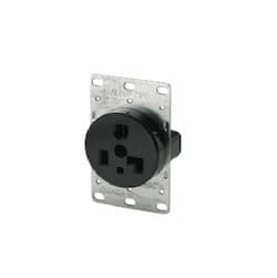 Eaton Wiring 30 Amp Power Receptacle, NEMA 5-30, Brown