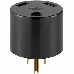 30 Amp NEMA TT-30R 125V Heavy Duty Flush Mount Power Adapter