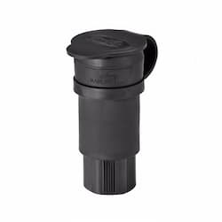 15 Amp Watertight Connector, Black