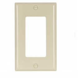 1-Gang Thermoset Decorator Wallplate, IVRY