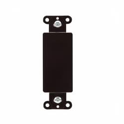 Wall Plate Adapter, Decora & Blank, Brown