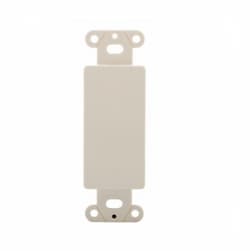 Eaton Wiring Wall Plate Adapter, Decora & Blank, Light Almond