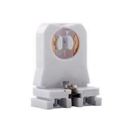 660W Fluorescent Lamp Holder, Medium Bi Pin, White