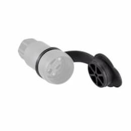 Closure Cap for 30 Amp Watertight Connector, Black