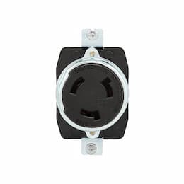 Eaton Wiring 50 Amp Non-NEMA 250V DC/600V AC California Standard 3P4W Locking Receptacle