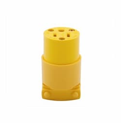 Eaton Wiring 15 Amp Electric Connector, Vinyl, Yellow