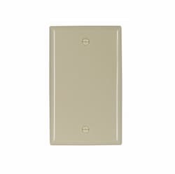 Eaton Wiring 1-Gang Blank Wall Plate, Standard, Ivory