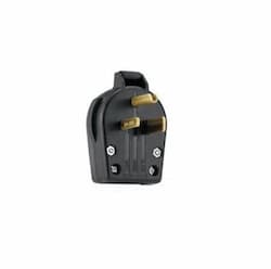 50 Amp Electric Plug, NEMA 7-50P, 277V, Grey