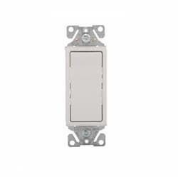 Eaton Wiring 15 Amp Rocker Switch, Auto-grounded, Single-Phase, Ivory