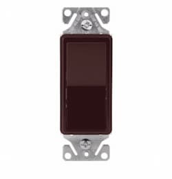 Eaton Wiring 15 Amp 3-Way Rocker Switch, Brown