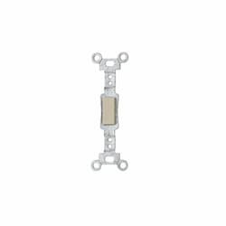 Wallplate Toggle Switch Insert, Standard, Ivory