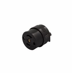 15 Amp Locking Connector, ML2, Black