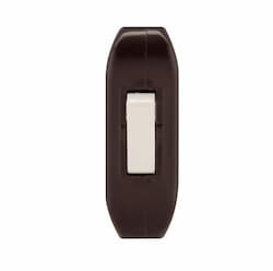 3 Amp Cord Switch, Feed-Through, Brown