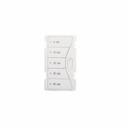 Faceplate Color Change Kit 2 for Minute Timer, Alpine White