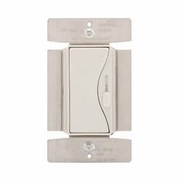 Eaton Wiring 1000W Slide Dimmer, Fluorescent, 120V,  Desert Sand