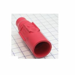 Cam-Lok J Series E1017 Plug Insulator, Male, 250-500 kcmil, Red