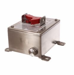 30 Amp Motor Control Switch w/ NEMA 4X Breather Drain, Stainless Steel