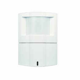 Passive Infrared Wall/Corner Sensor, Up to 1200 Sq. Ft, White