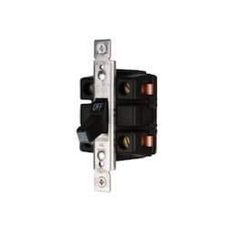 40 Amp Motor Control Toggle Switch, Manual, 600V, Black