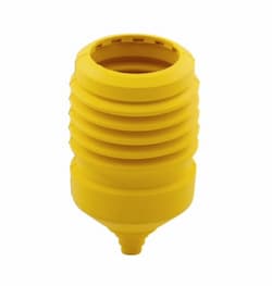 Protective Boot for 20/30 Amp 4W/5W Locking Devices, Weatherproof, Yellow