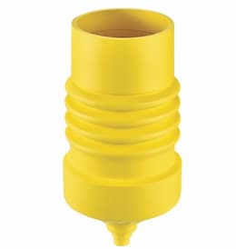 Protective Boot for 20/30 Amp 3P3W Locking Devices, Weatherproof, Yellow