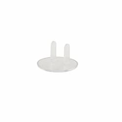 Electrical Outlet Safety Cap, Thermoplastic, Clear