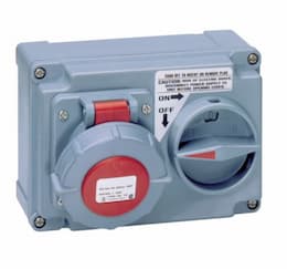 20 Amp Mechnical Interlock, Non-Fusible, Pin & Slv, 480V