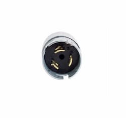 50 Amp Locking Plug, Non-NEMA, 250V, Armored