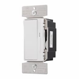 600W Decora Dimmer, Single-Pole/3-Way, Preset, Light Almond/Ivory/White