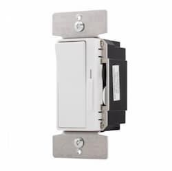 600W Decora Dimmer, Single-Pole/3-Way, Preset, Black/White/Grey