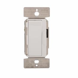 1200/1600W Decora Dimmer, Single Pole/3-Way, Light Almond/Ivory/White