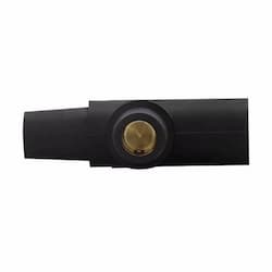 400 Amp Three-Way 'T' Connector, 3R, 600V, Female-Female-Male, Black