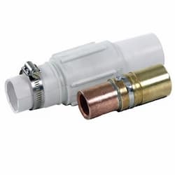 545 Amp UL Vulcanized Crimp Plug, 500kcmil, 4 NEMA, 600V, Female, WHT