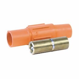 690 Amp Vulcanized Crimp Plug, 800kcmil, 4 NEMA, 600V, Female, YLW