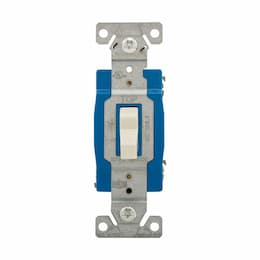 15A Heavy-Duty EZ Link Toggle Switch, 3-Way, 120V/277V, L Almond