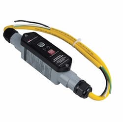 20 Amp Portable GFCI Cord, Watertight, Automatic, 25FT