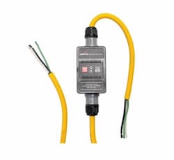 30 Amp Portable GFCI Cord, Watertight, Manual, 100FT