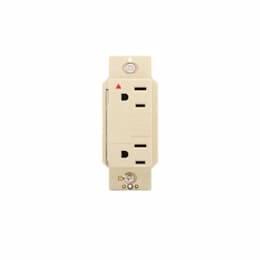 15 Amp Isolated Ground Duplex Receptacle, Ivory