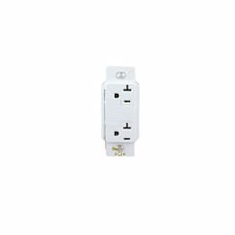 Eaton Wiring 15 Amp Isolated Ground Duplex Receptacle, White