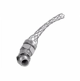 Strain Relief Cord Grip, 45 Degree, 3.88" Length, 1/2" Size