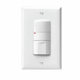 800/2200W Sensor Switch, Incandescent, Single-Pole, White
