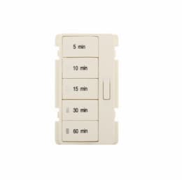 Eaton Wiring Faceplate Color Change Kit 1 for Minute Timer, Almond